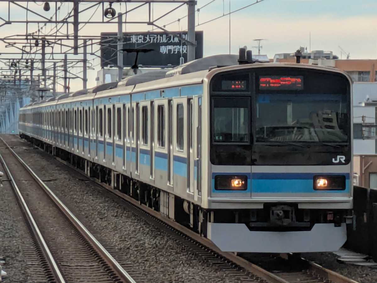 JR東日本 三鷹車両センター E231系 ミツK4編成