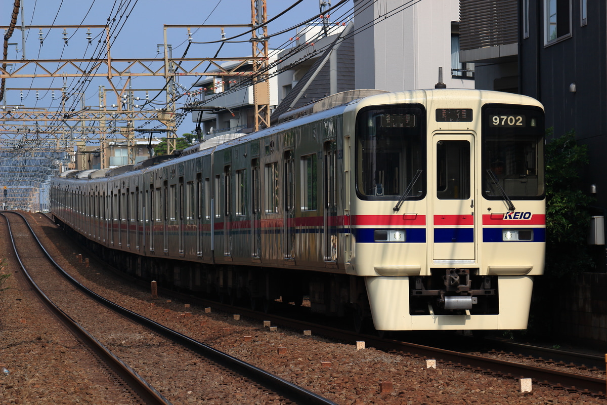 京王電鉄 若葉台検車区 9000系 9702F