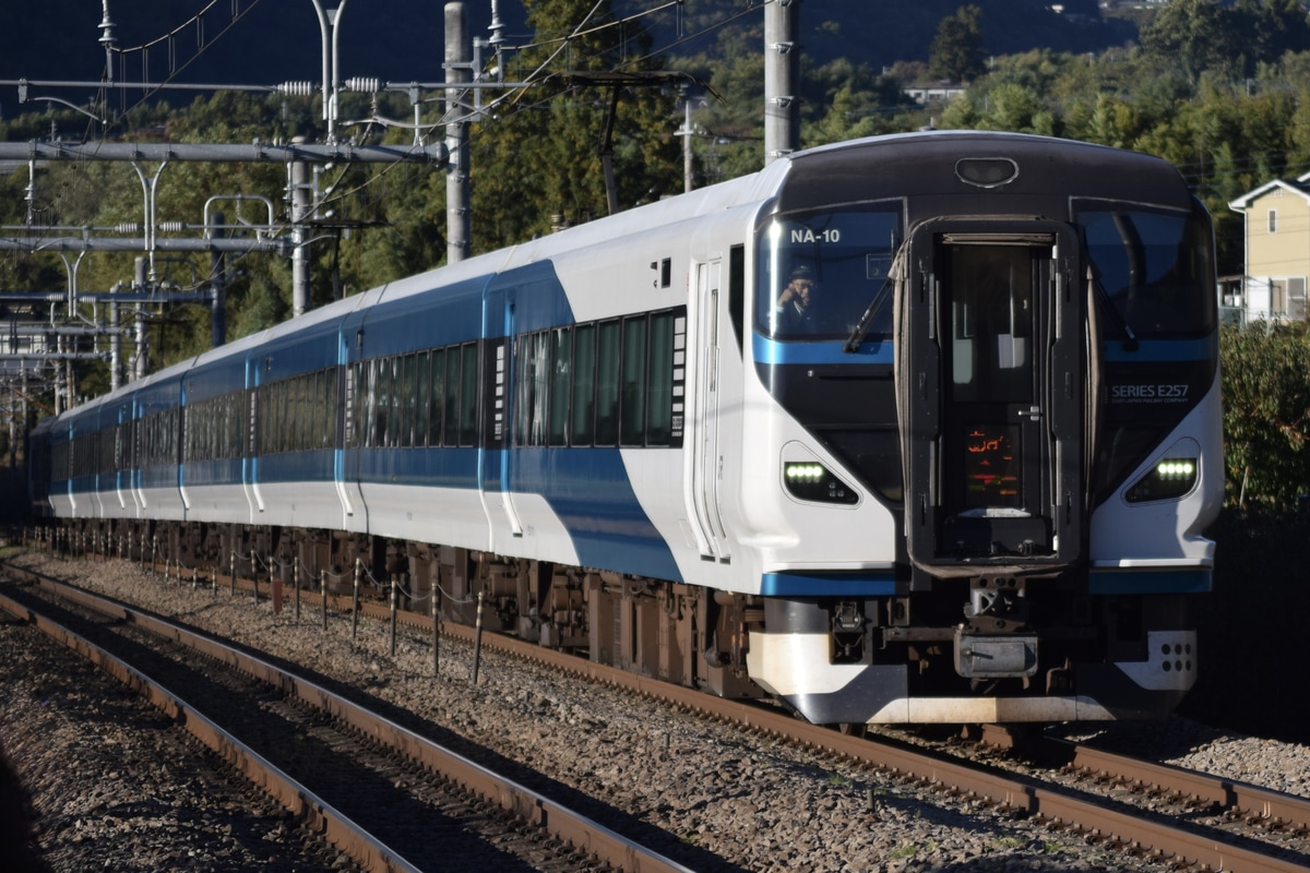 JR東日本 大宮総合車両センター東大宮センター E257系 オオNA-10編成