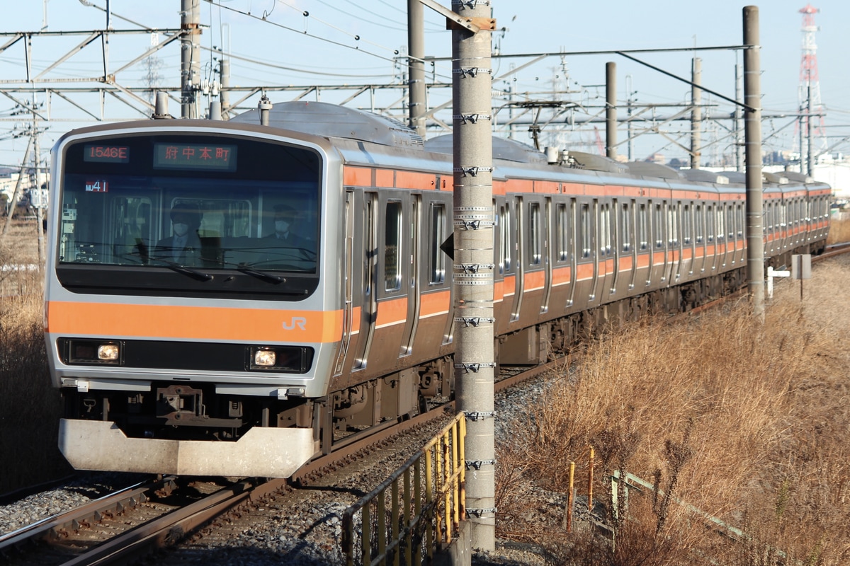 JR東日本 京葉車両センター E231系 ケヨMU41編成