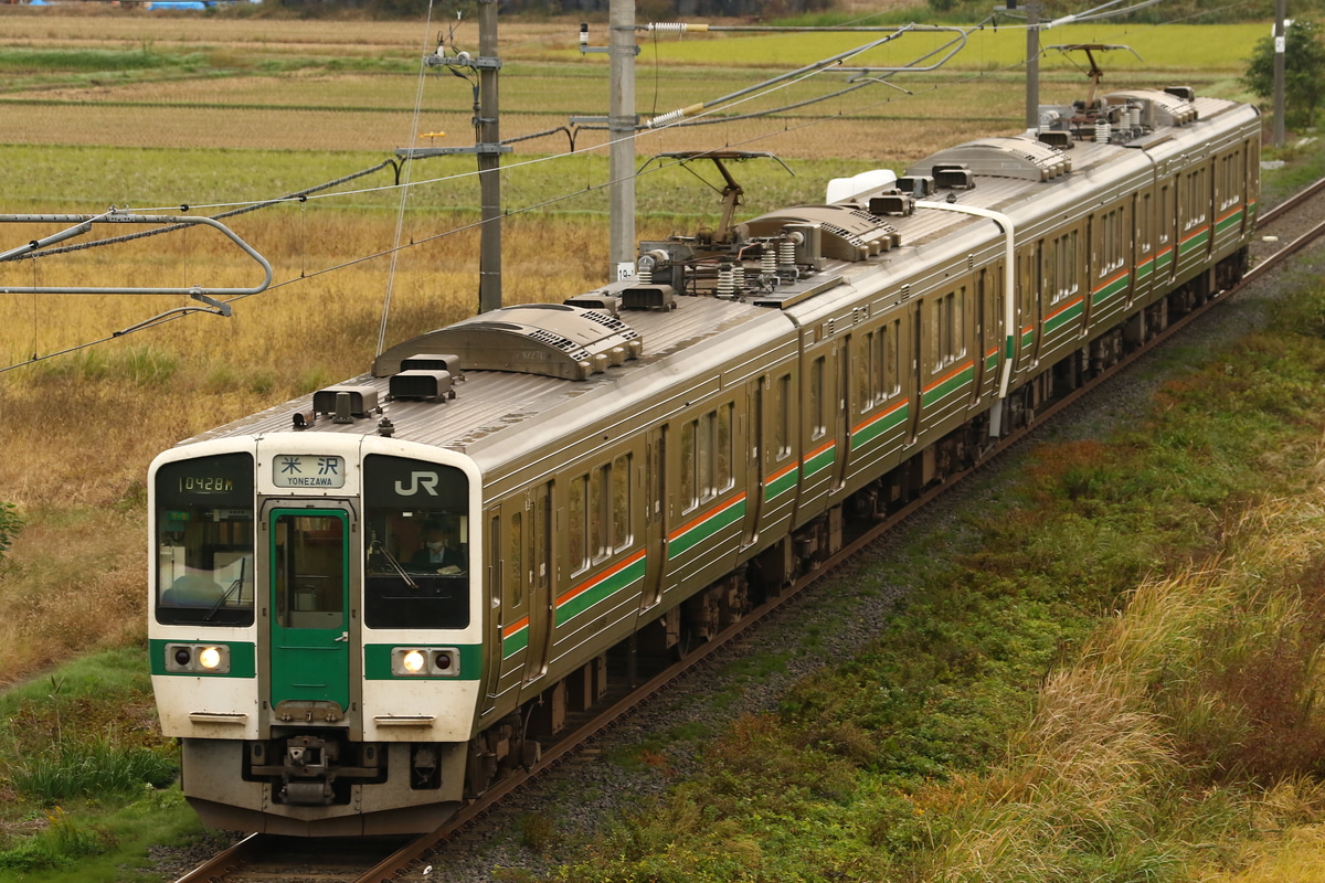 JR東日本 山形新幹線車両センター 719系 Y-9編成