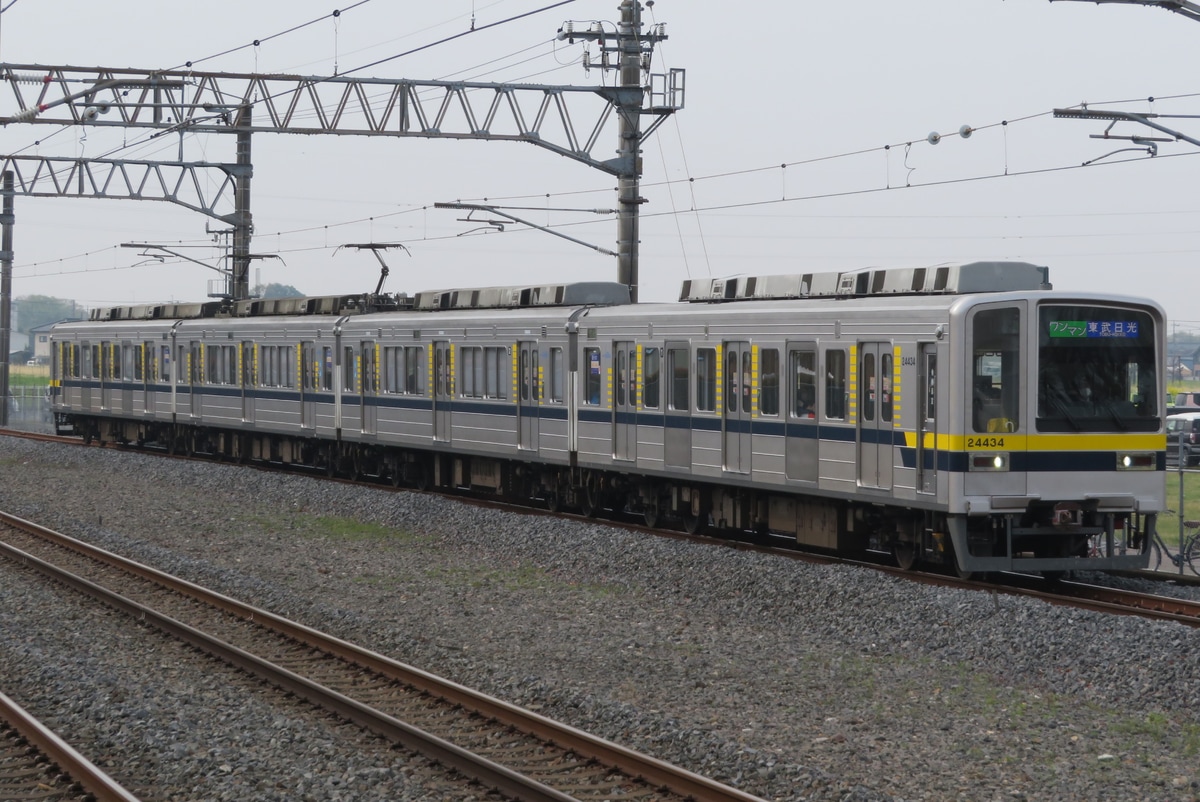 東武鉄道 南栗橋車両管区本所 20400型 21434F