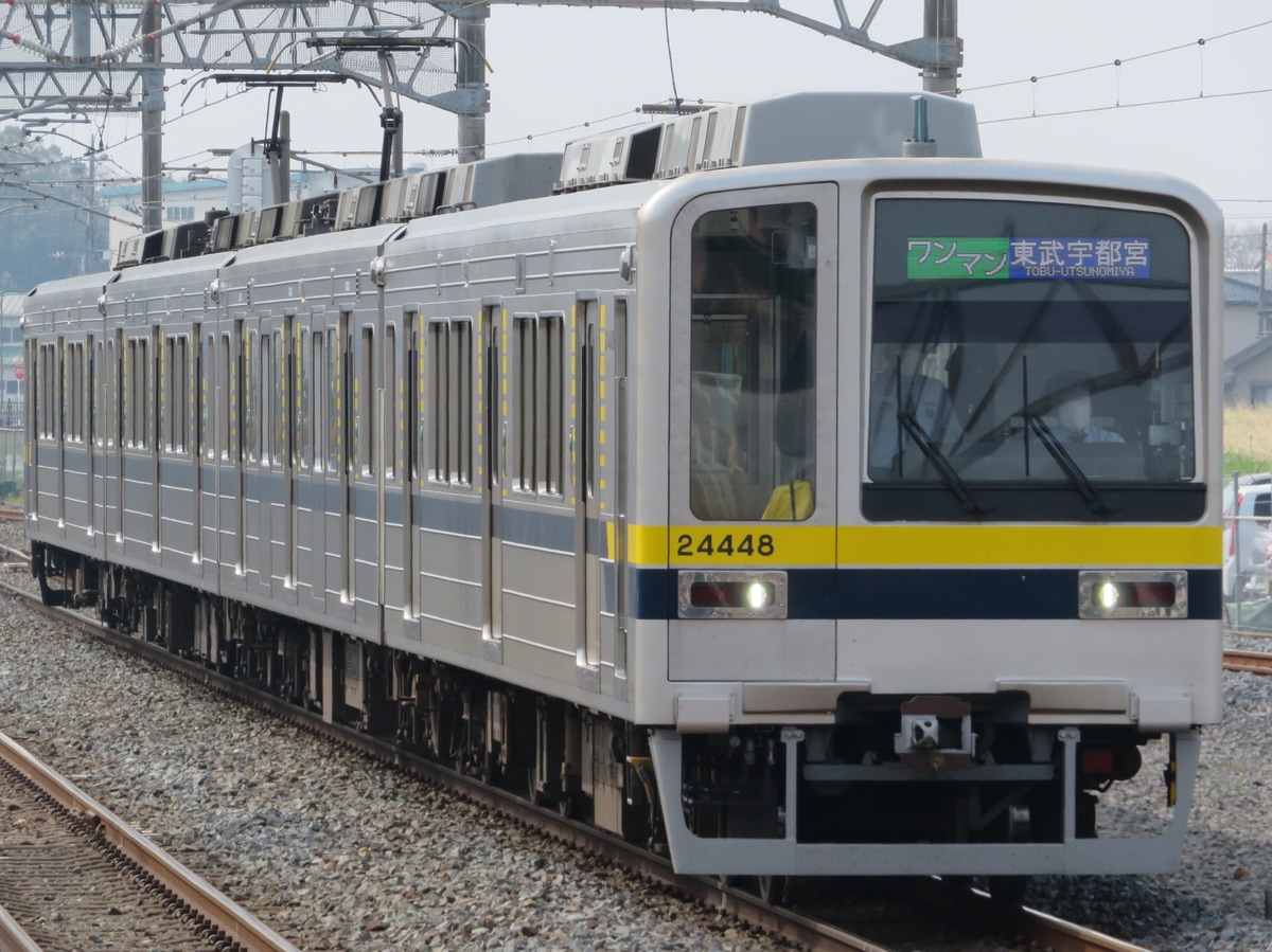 東武鉄道 南栗橋車両管区本所 20400型 21448F