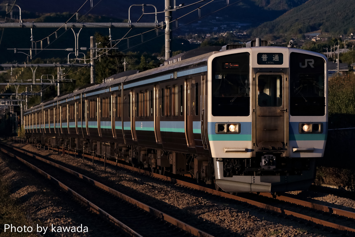 JR東日本 長野総合車両センター 211系 ナノN610編成