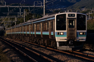 JR東日本211系ナノN610編成を塩山～勝沼ぶどう郷間で撮影した画像