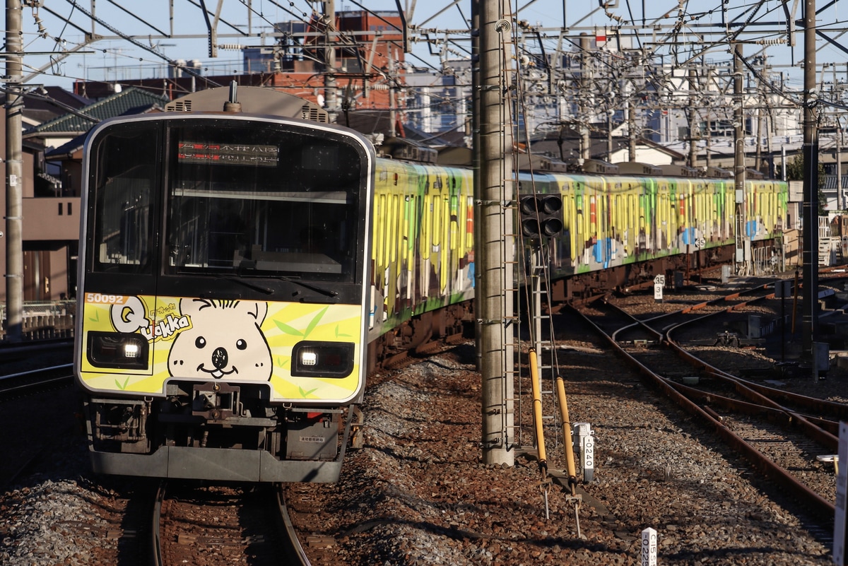 東武鉄道 森林公園検修区 50090系 51092F