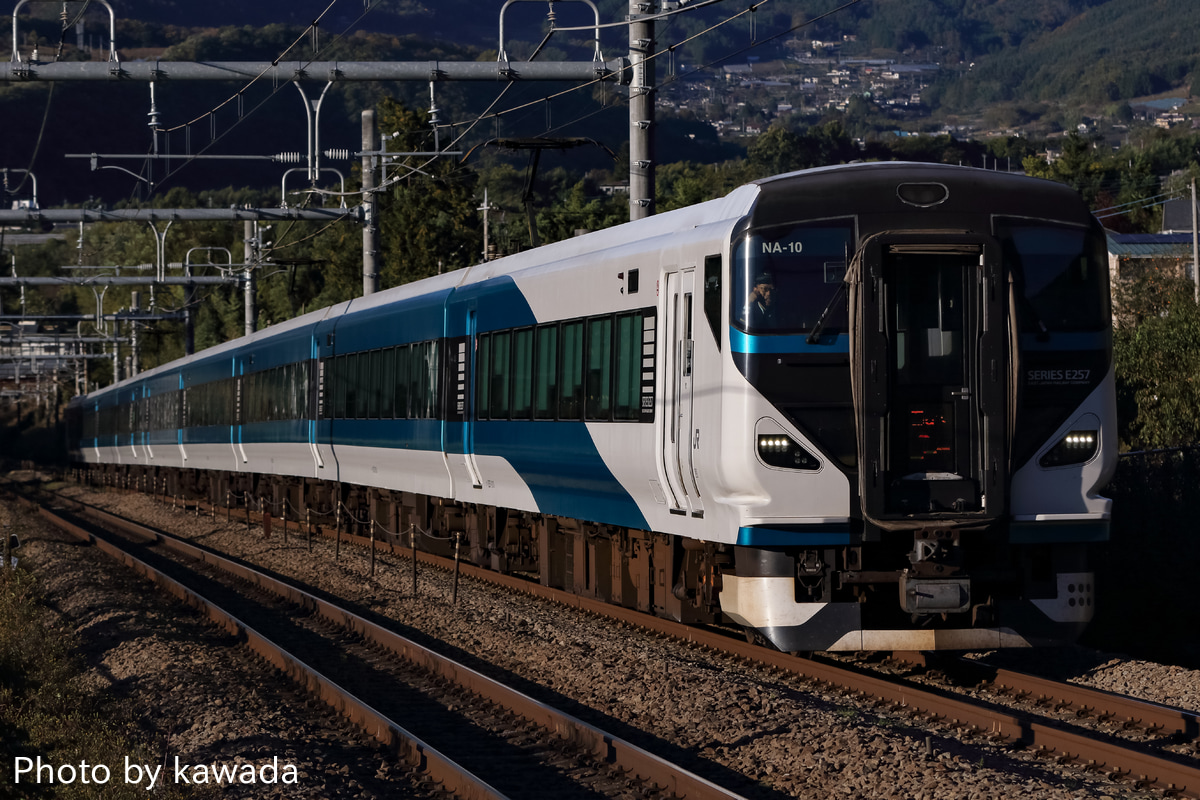 JR東日本 大宮総合車両センター東大宮センター E257系 オオNA-10編成