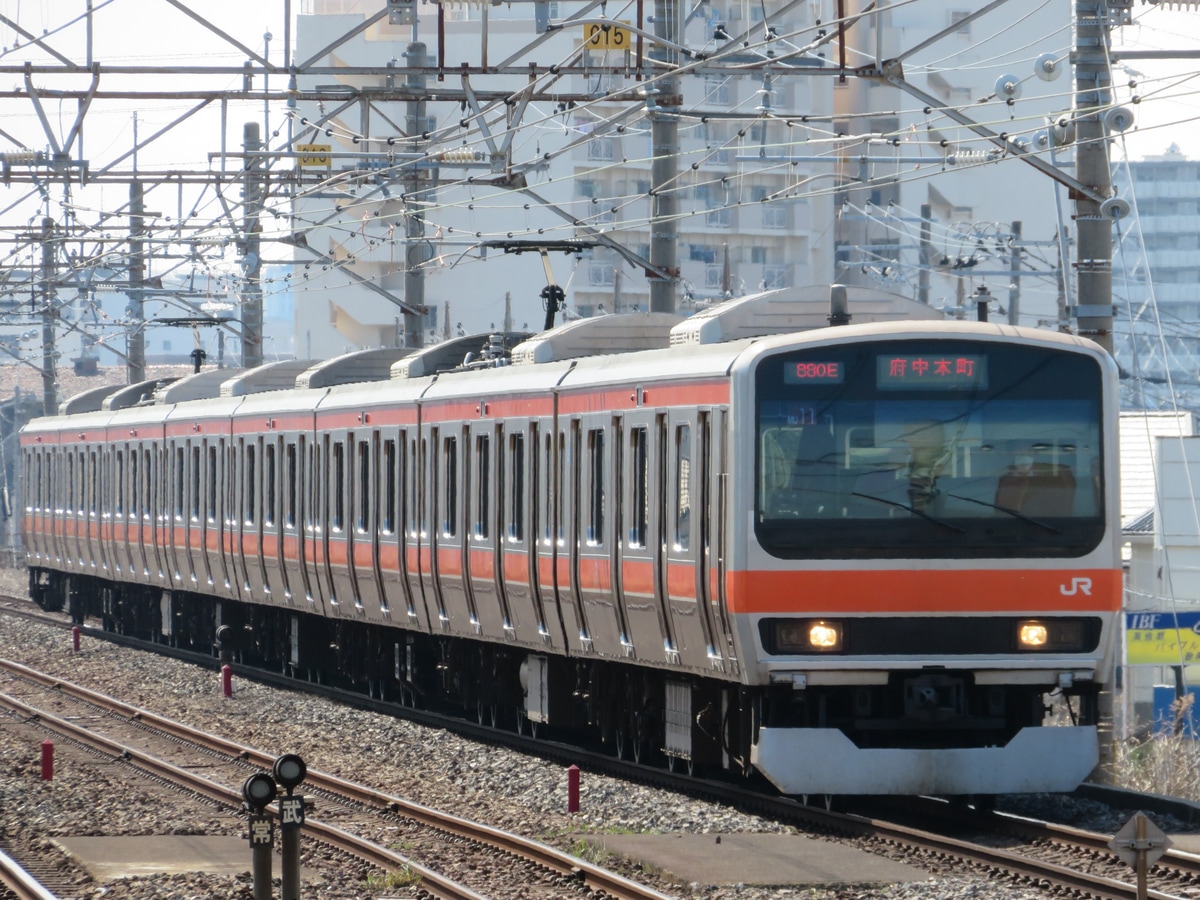 JR東日本 京葉車両センター E231系 ケヨMU11編成