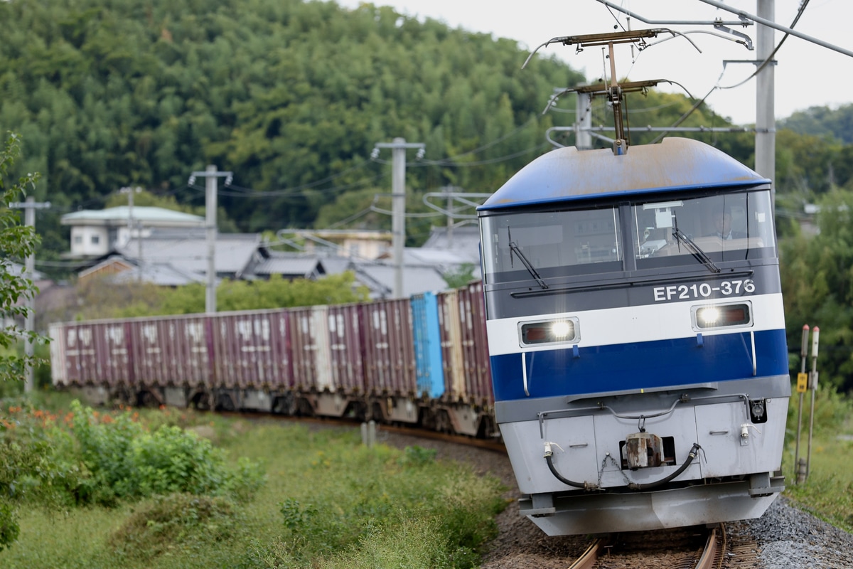 JR貨物 吹田機関区 EF210形 376
