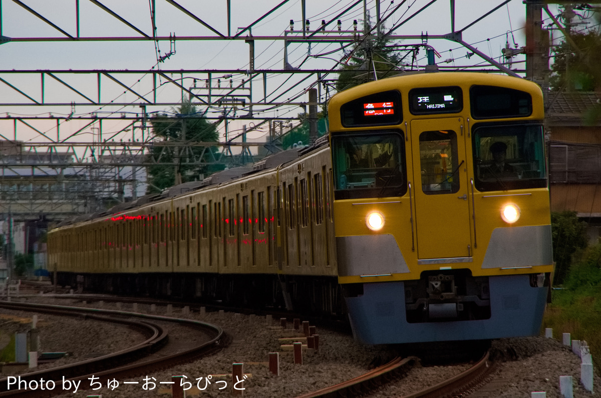 西武鉄道 新宿線車両所南入曽車両基地（旧・南入曽車両管理所 2000系 2455F