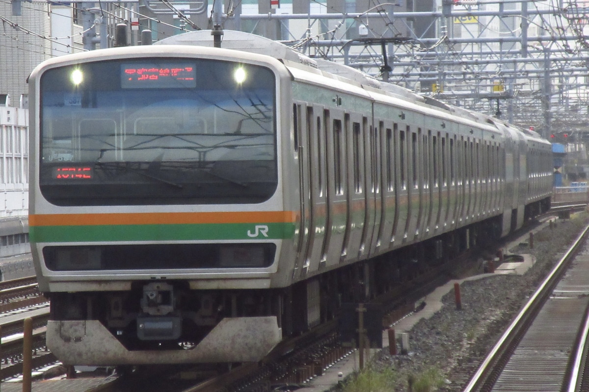 JR東日本  E231系 ヤマU-587編成