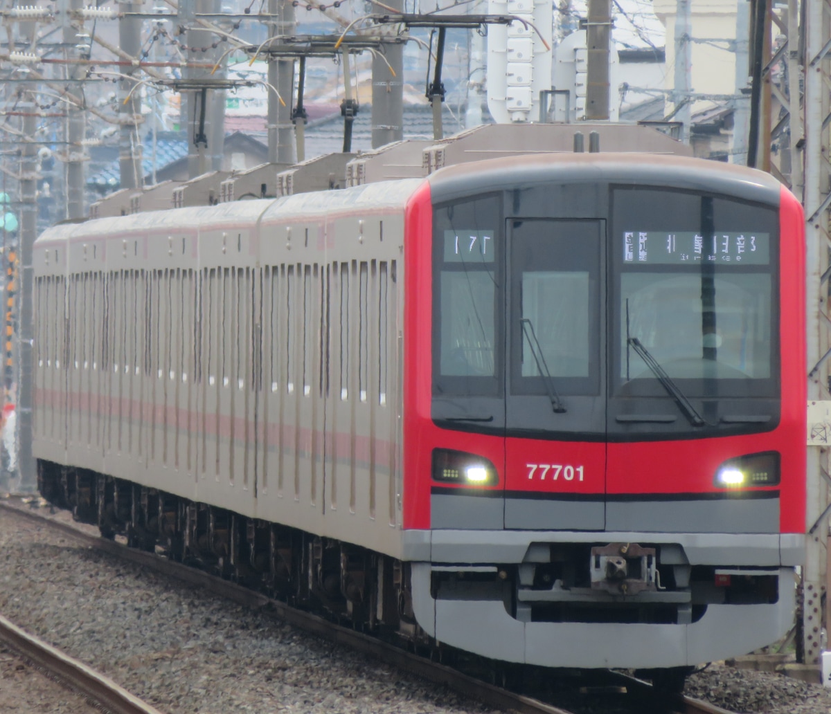東武鉄道 南栗橋車両管区春日部支所 70000系 71701F