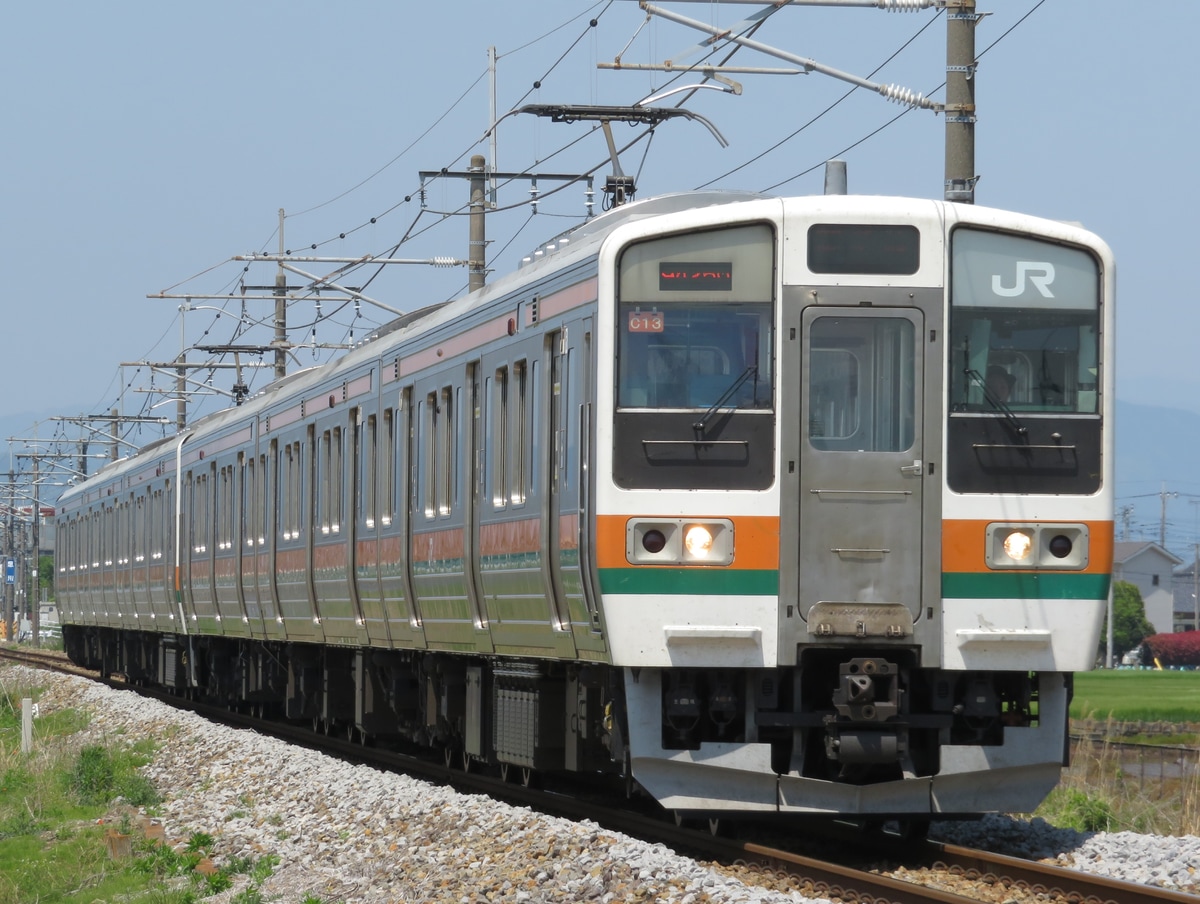 JR東日本 高崎車両センター本所 211系 タカC13編成