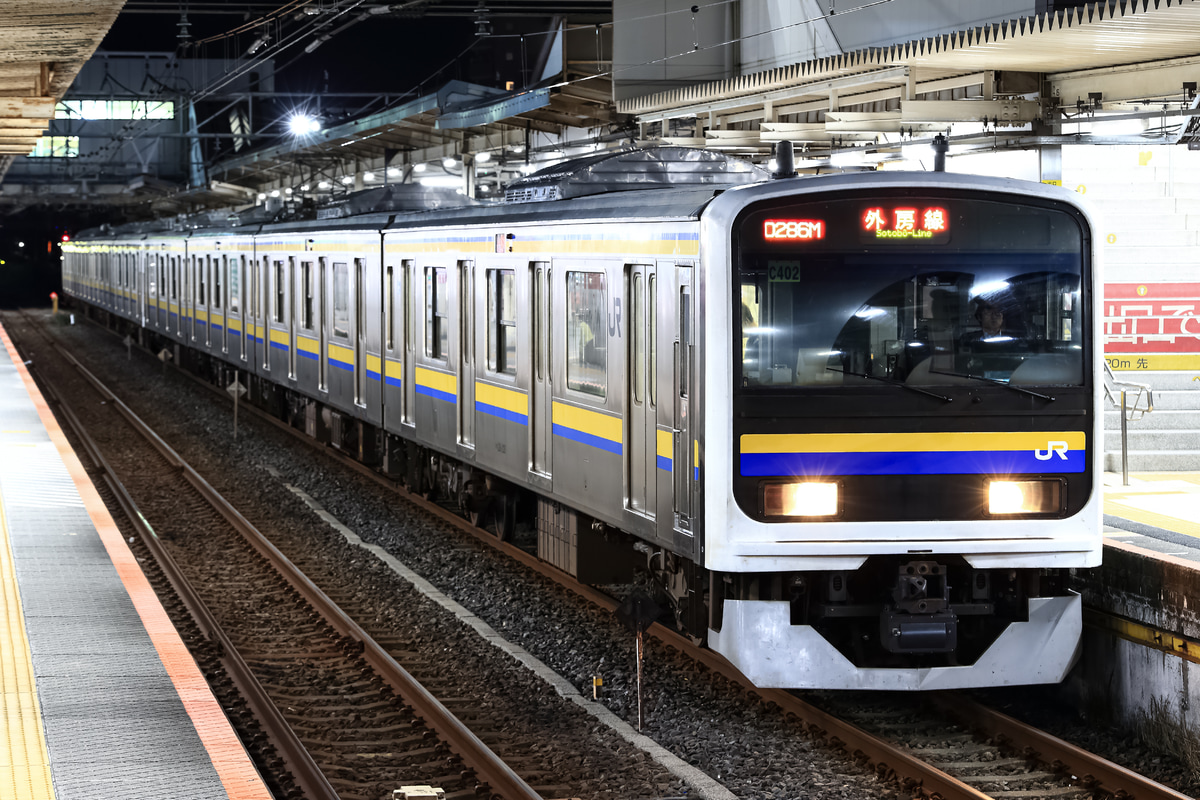 JR東日本 幕張車両センター 209系 マリC402編成