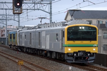 JR東日本E493系オク02編成を南流山駅で撮影した画像