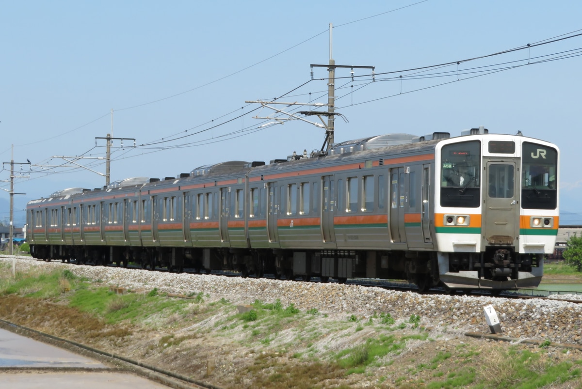 JR東日本 高崎車両センター本所 211系 タカA58編成