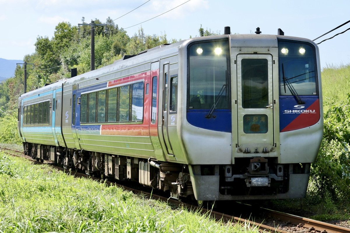 JR四国 松山運転所 N2000系 2426