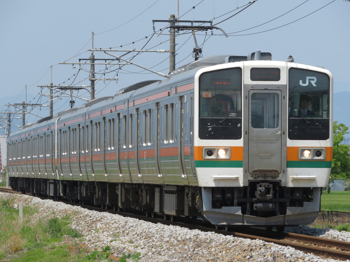 JR東日本 高崎車両センター本所 211系 タカC6編成