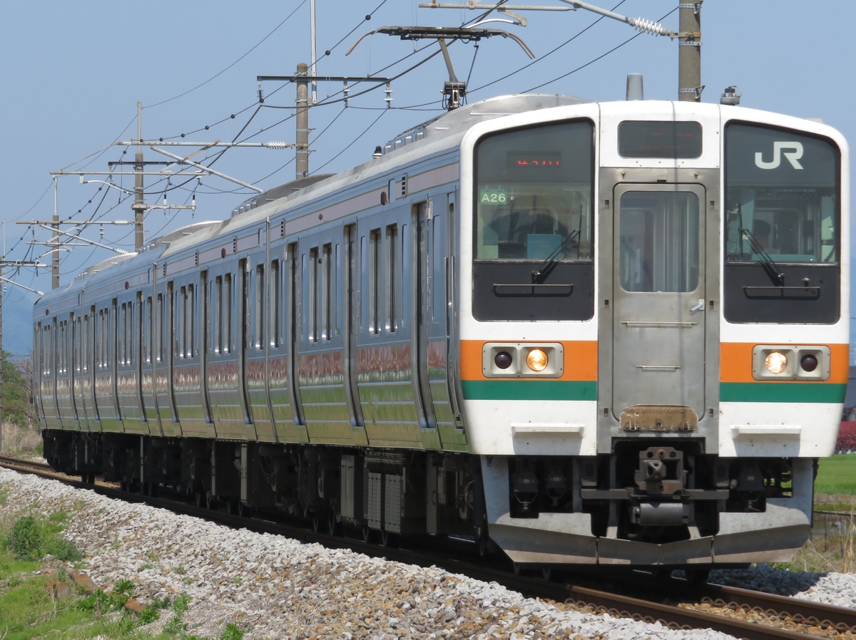 JR東日本 高崎車両センター本所 211系 タカA26編成