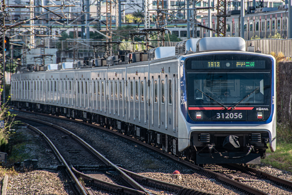 韓国鉄道公社 구로車両センター 312000系 新型車両(2023年デビュー) 312B56f