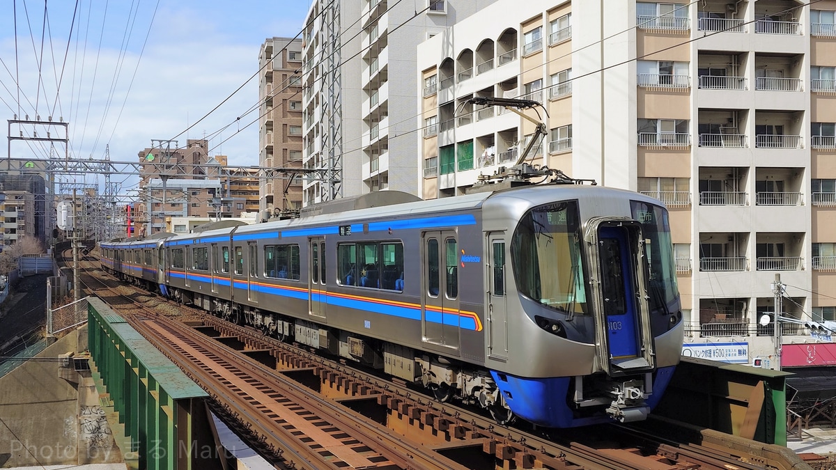 西日本鉄道 筑紫車両基地 3000形 3103編成