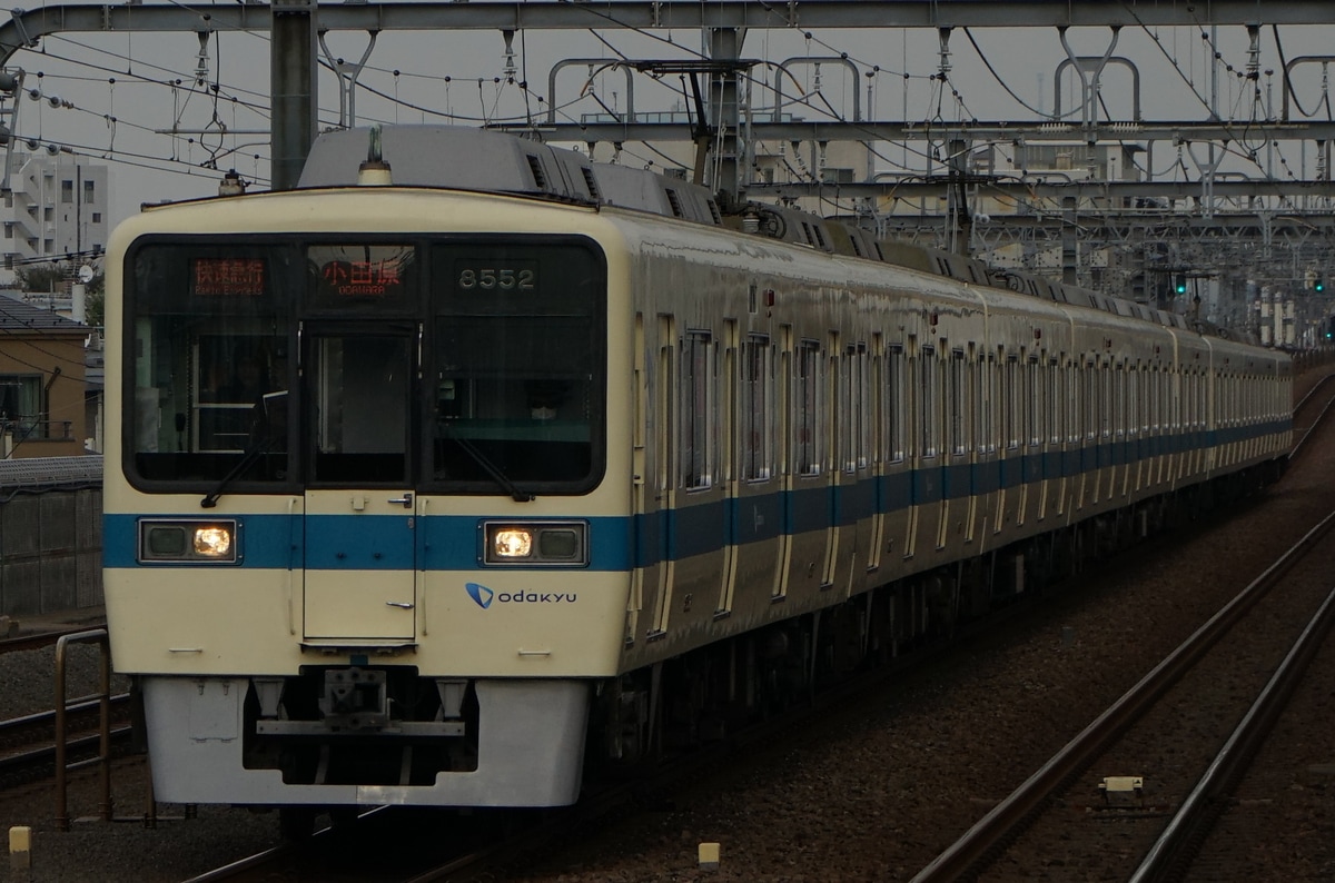 小田急電鉄 海老名検車区 8000形 8252F