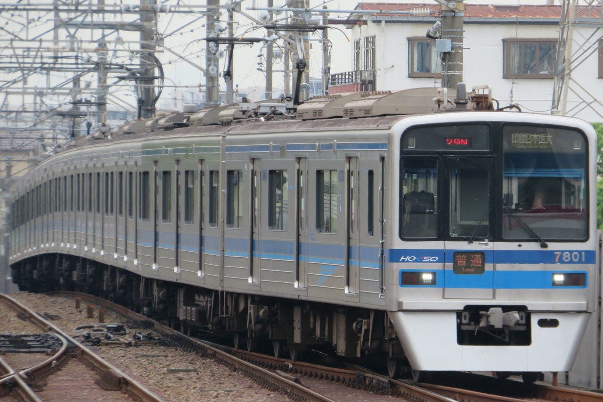 北総鉄道 印旛車両基地 7300形 7808編成