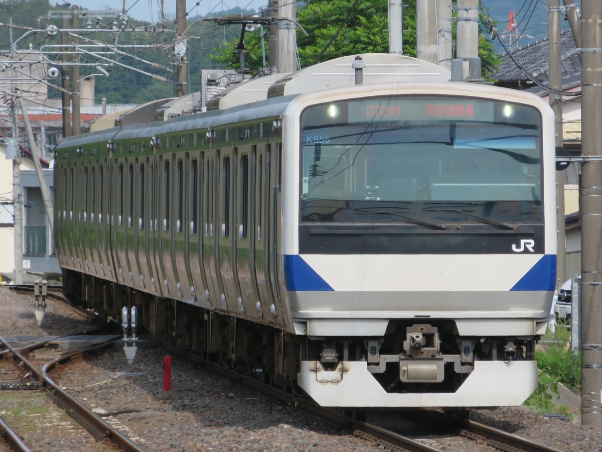 JR東日本 勝田車両センター E531系 カツK555編成