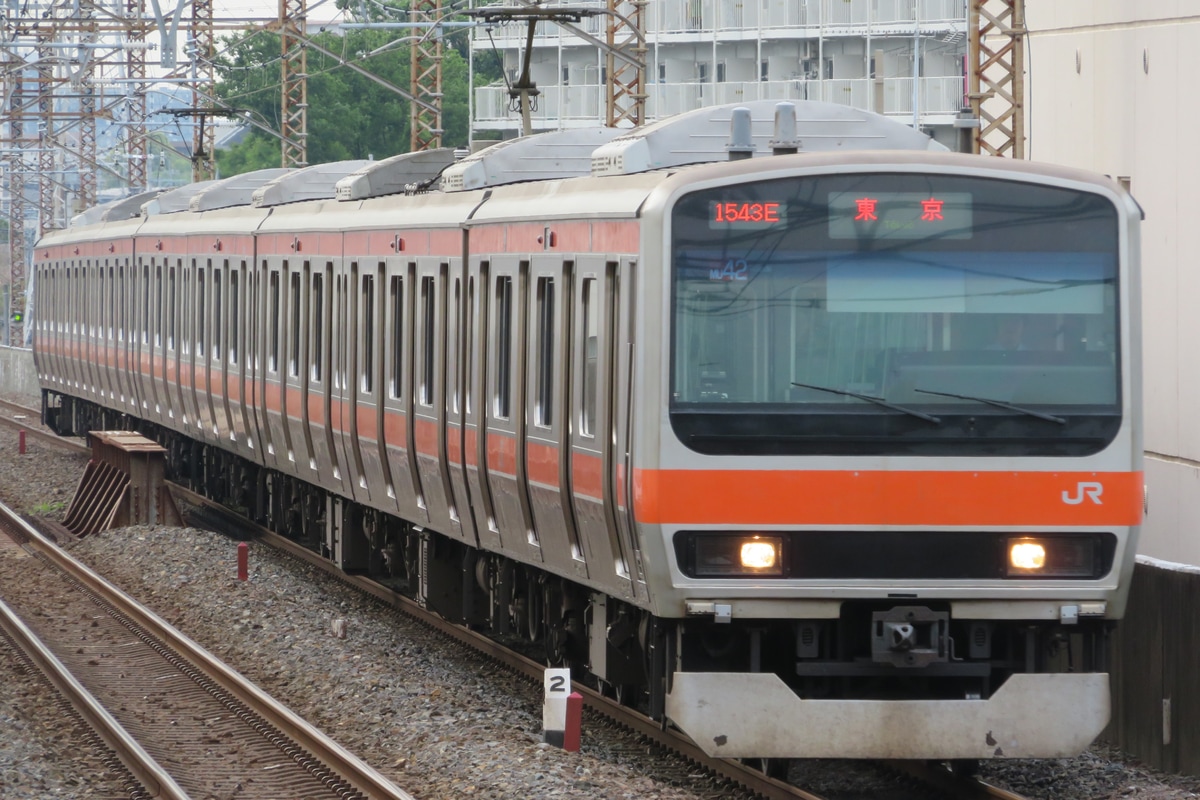 JR東日本 京葉車両センター E231系 ケヨMU42編成