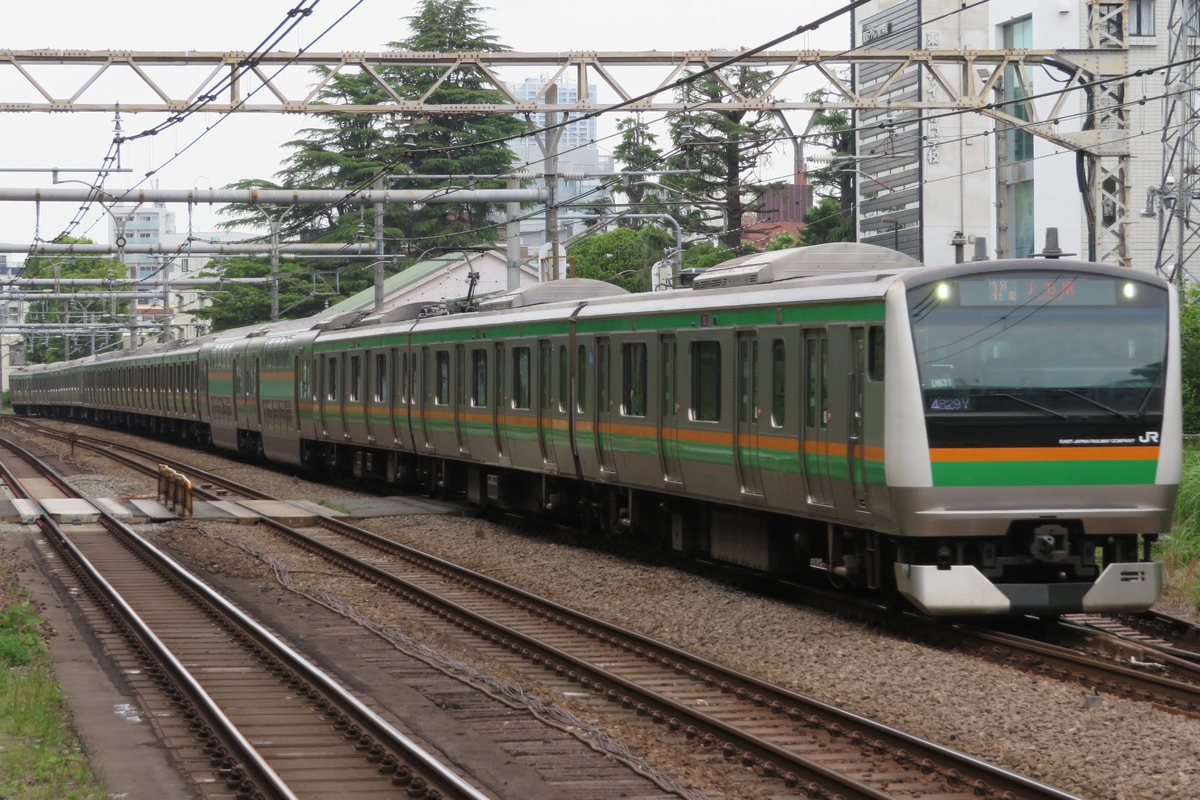JR東日本 小山車両センター E233系 ヤマU631編成