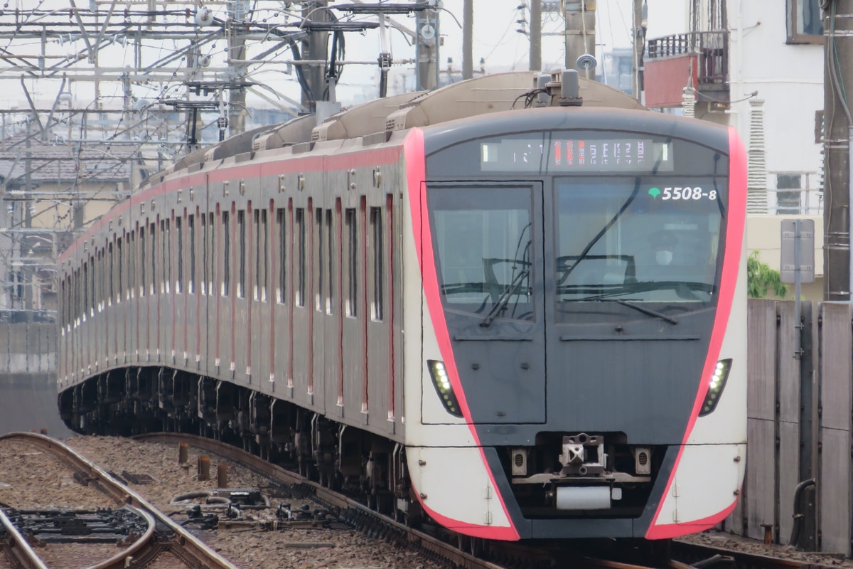 東京都交通局 馬込検車場 5500形 5508編成
