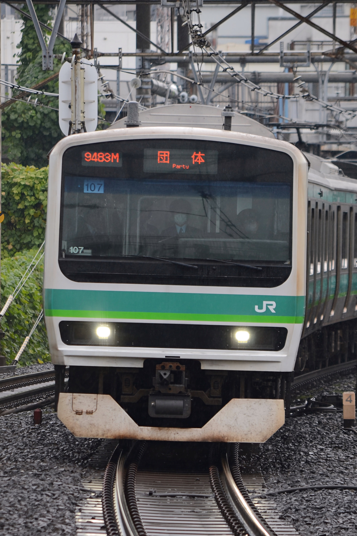 JR東日本 松戸車両センター本区 E231系 マト107編成