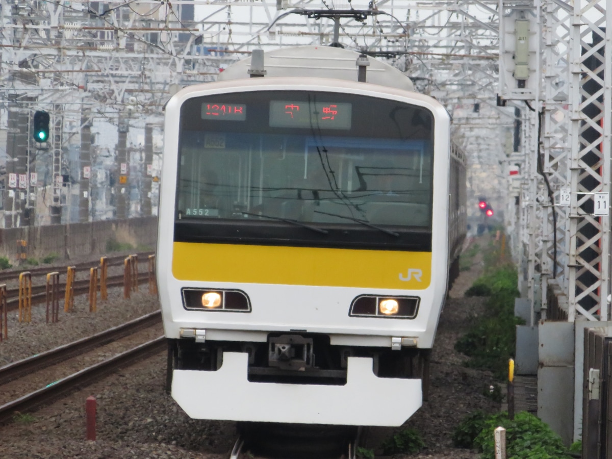 JR東日本 三鷹車両センター E231系 ミツA552編成