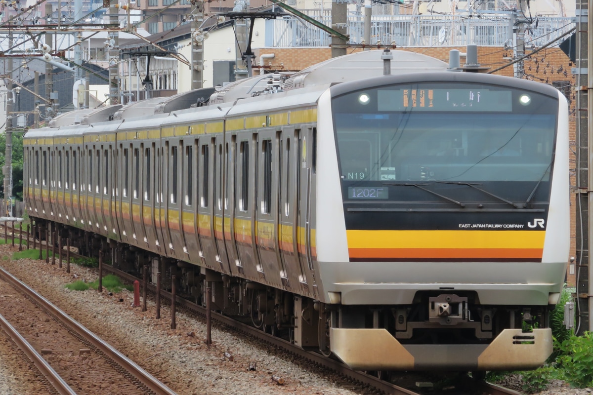 JR東日本 鎌倉車両センター中原支所 E233系 ナハN19編成