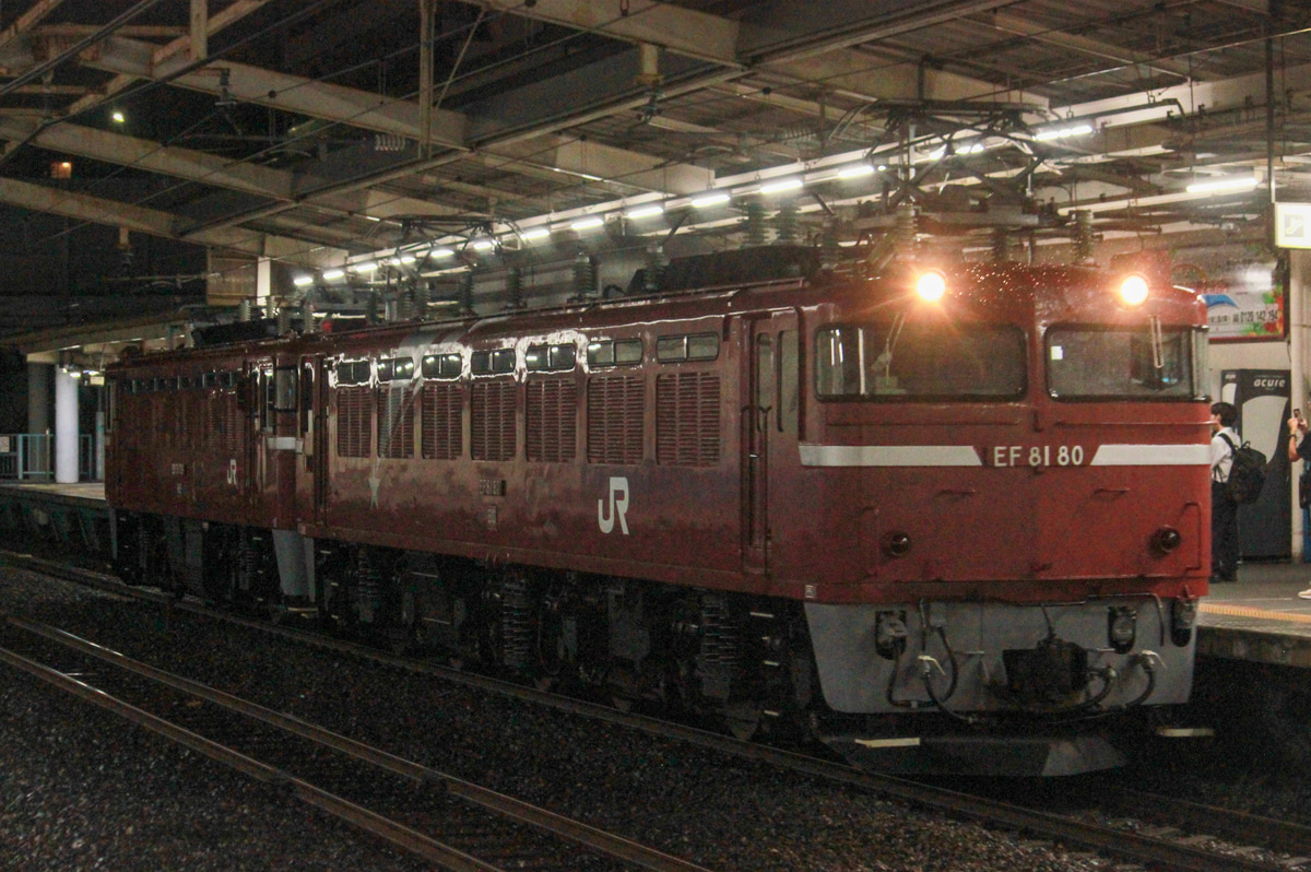 JR東日本 尾久車両センター EF81 80