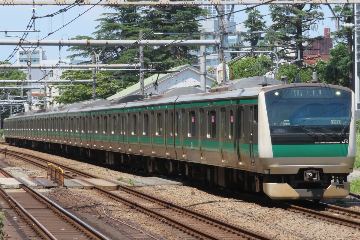 JR東日本 川越車両センター E233系 ハエ121編成