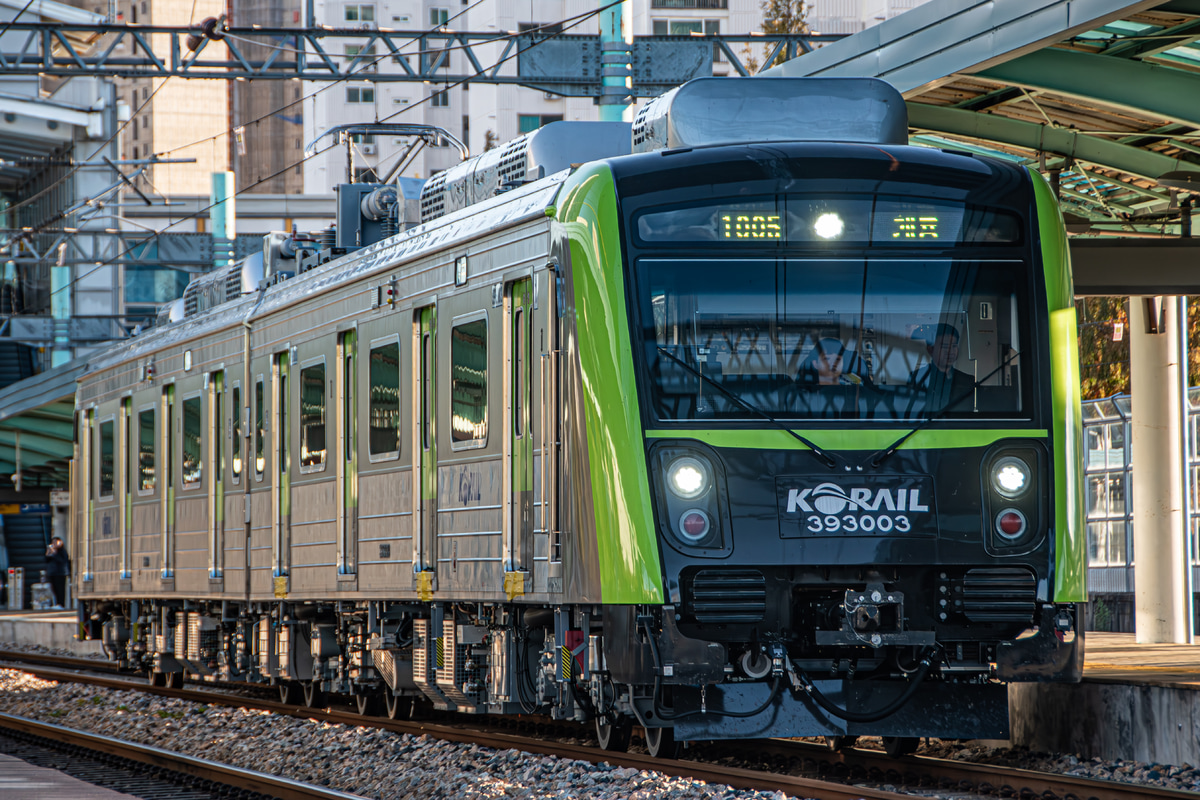 韓国鉄道公社 大田車両センター(=대전조차장) 393000系 393I03f