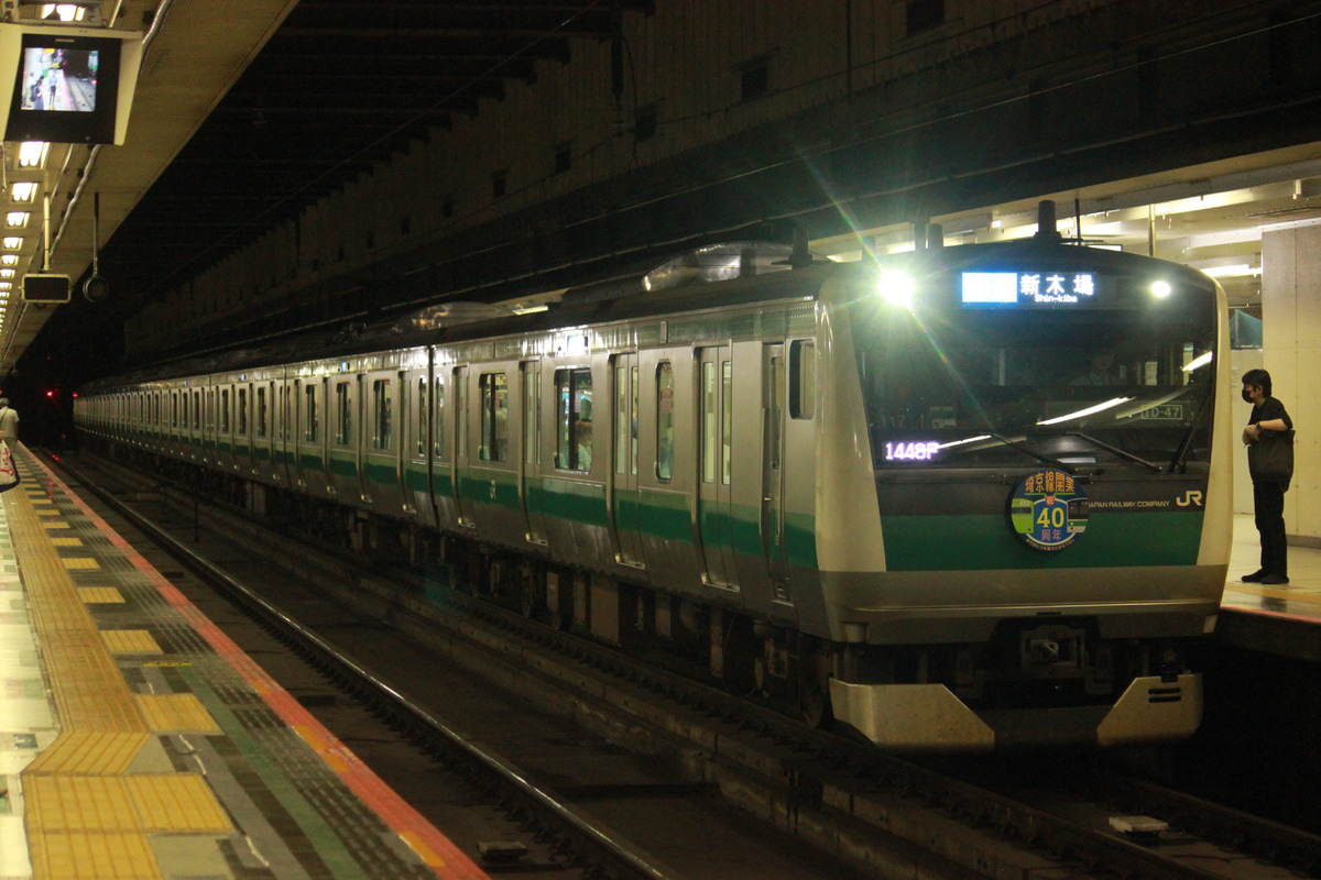 JR東日本 川越車両センター E233系 ハエ117編成