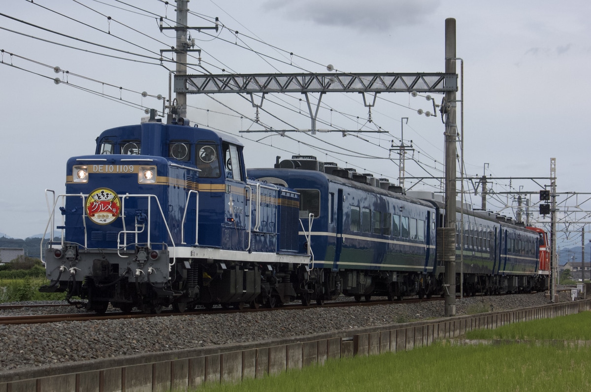 東武鉄道 下今市機関区 DE10 1109