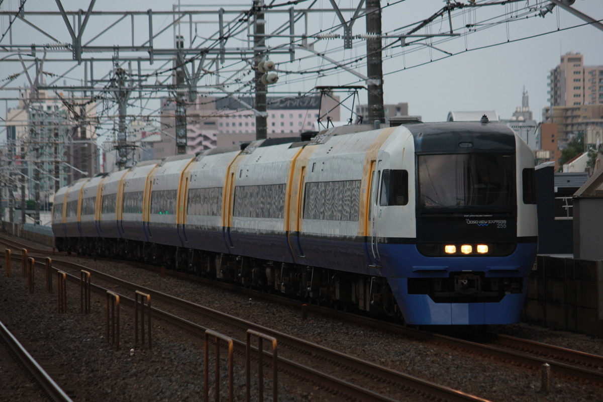 JR東日本 幕張車両センター 255系 マリBe-03編成