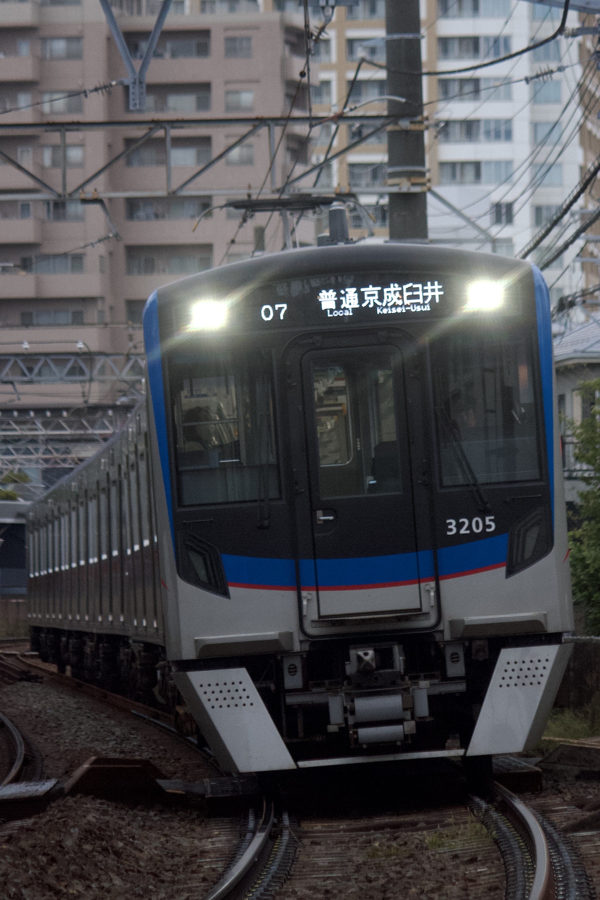 京成電鉄 宗吾車両基地 3200形 3204F