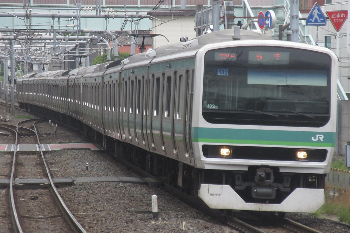 JR東日本  E231系 マト132編成