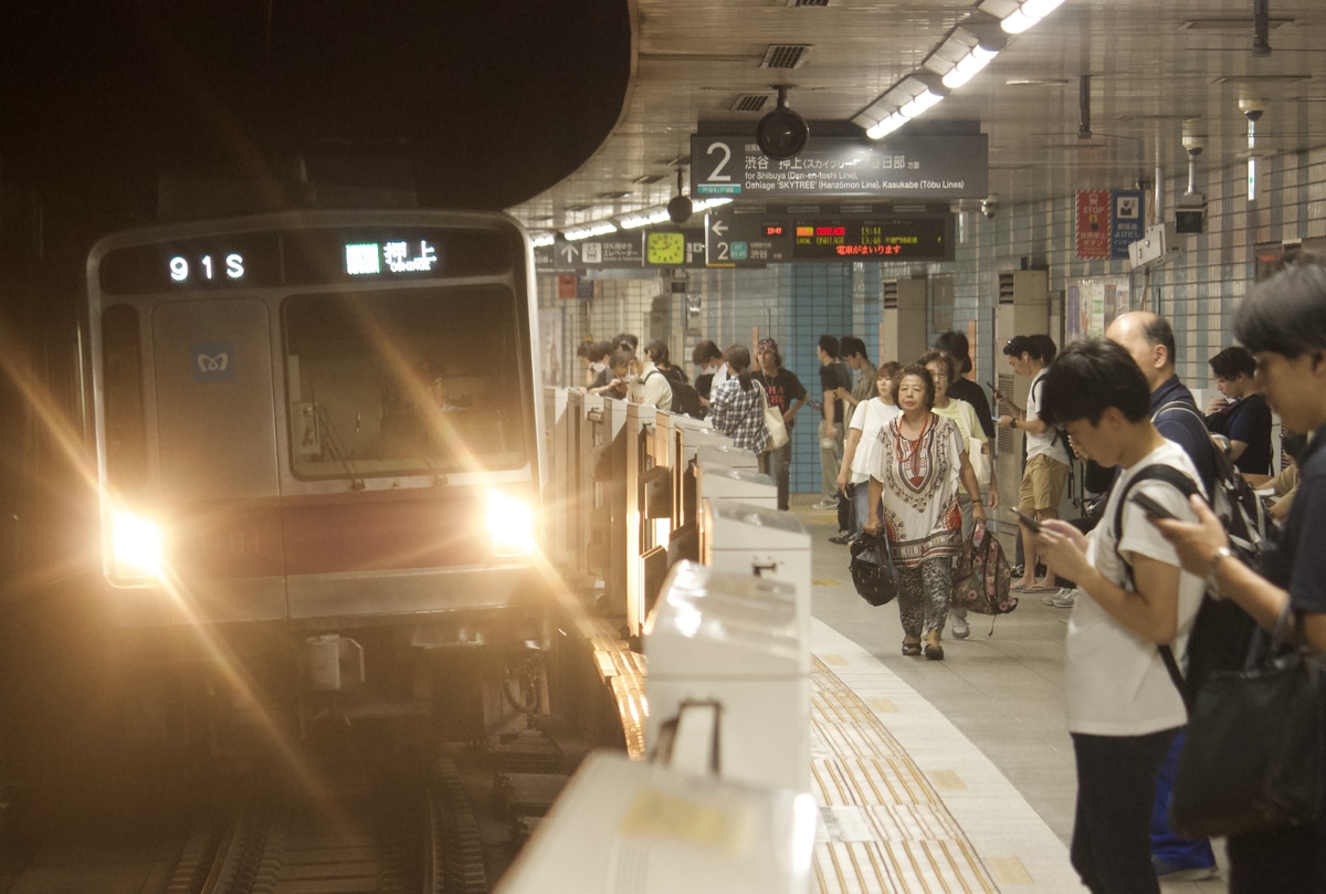 東京メトロ 鷺沼検車区 8000系 8101F