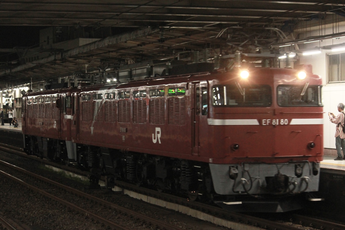 JR東日本 尾久車両センター EF81 80