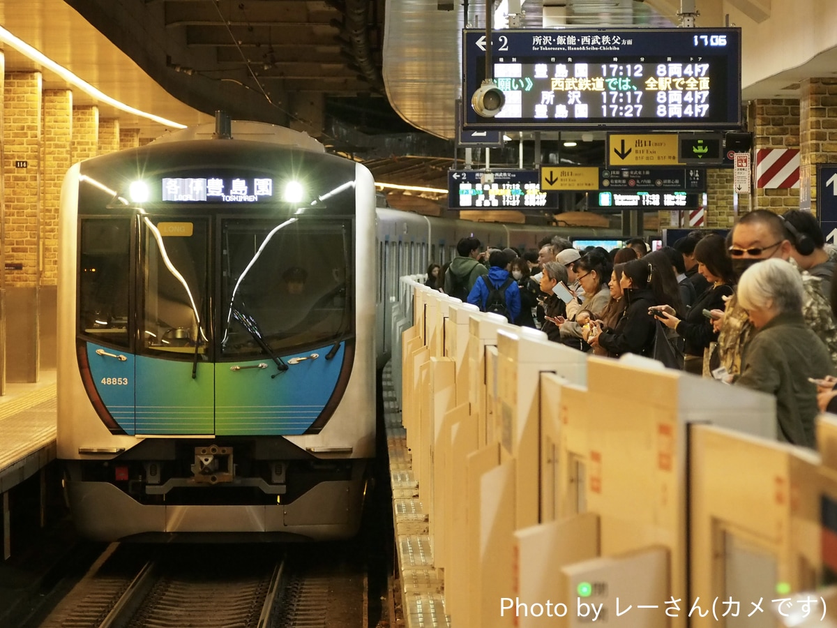 西武鉄道 小手指車両管理所 40000系 48153F