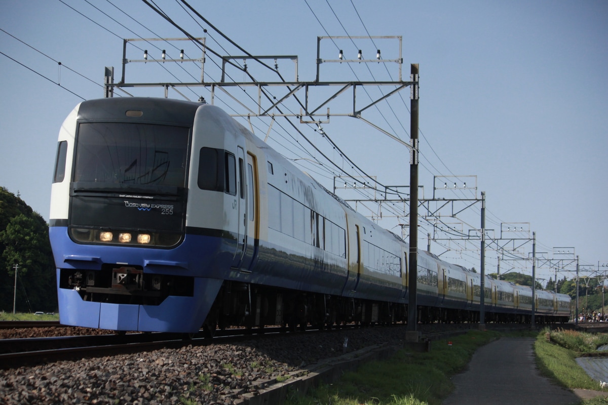 JR東日本 幕張車両センター 255系 マリBe-03編成