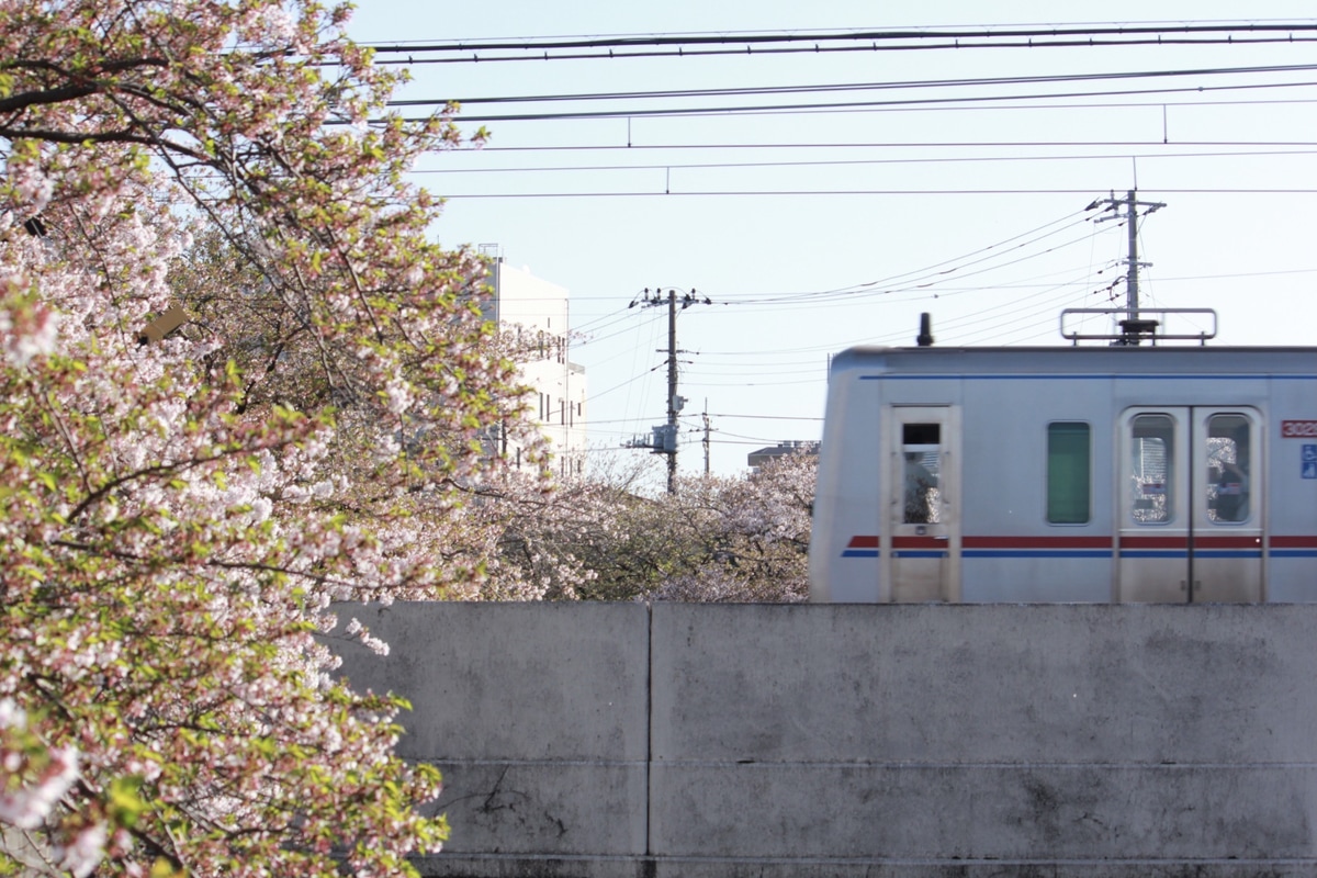 京成電鉄 宗吾車両基地 3000形 3028F