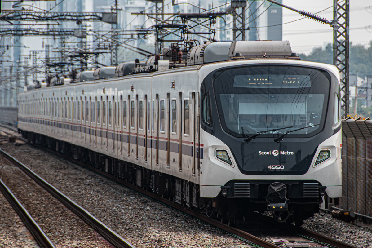 Seoul Metro 창동車両センター 4000系 4次車(2023年デビュー) 450f