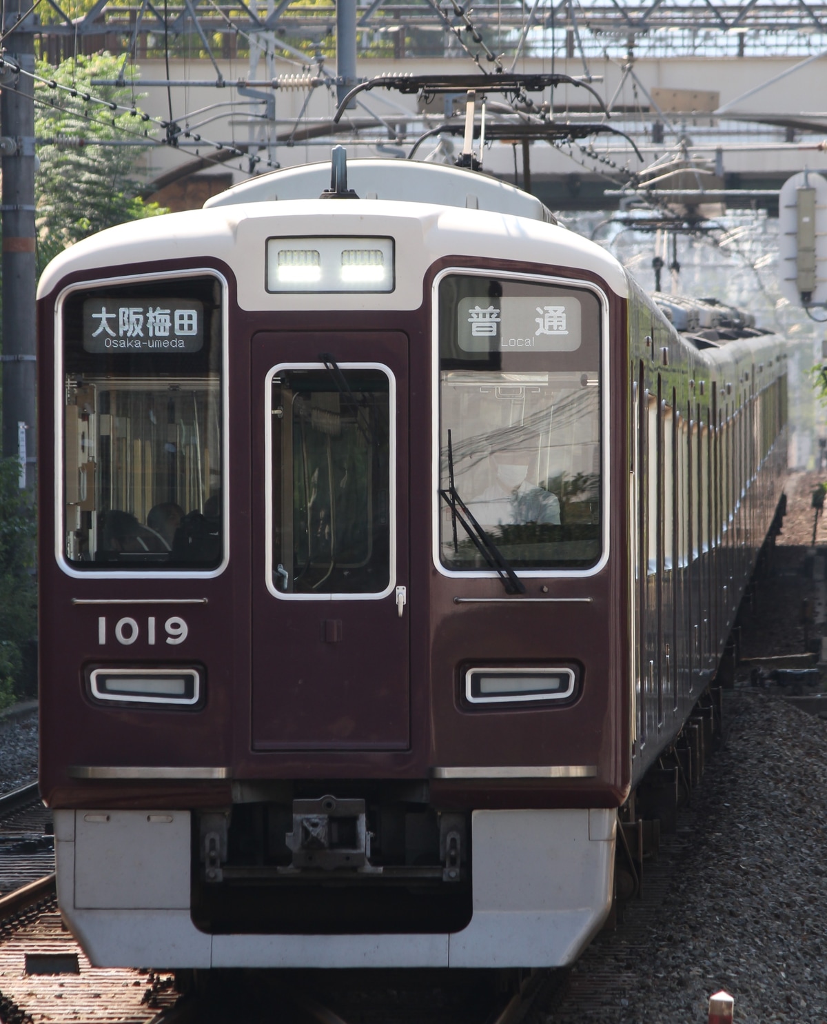 阪急電鉄 西宮車庫 1000系 1019F