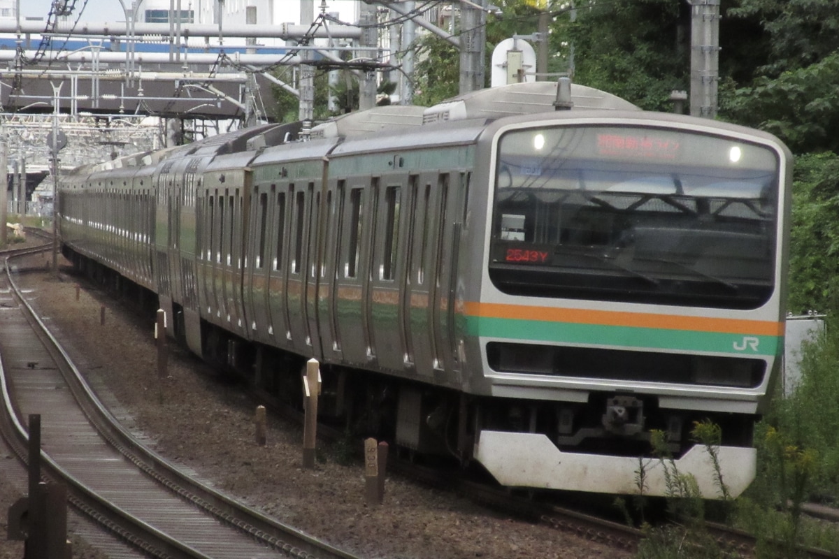 JR東日本  E231系 ヤマU537編成